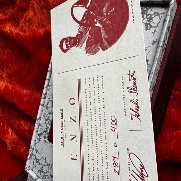 Jacques Marie Mage Men’s Black Thick-Rimmed Glasses with tortoiseshell arms - Picture 8 of 16